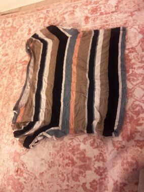 The LOFT Striped Short Sleeve Top